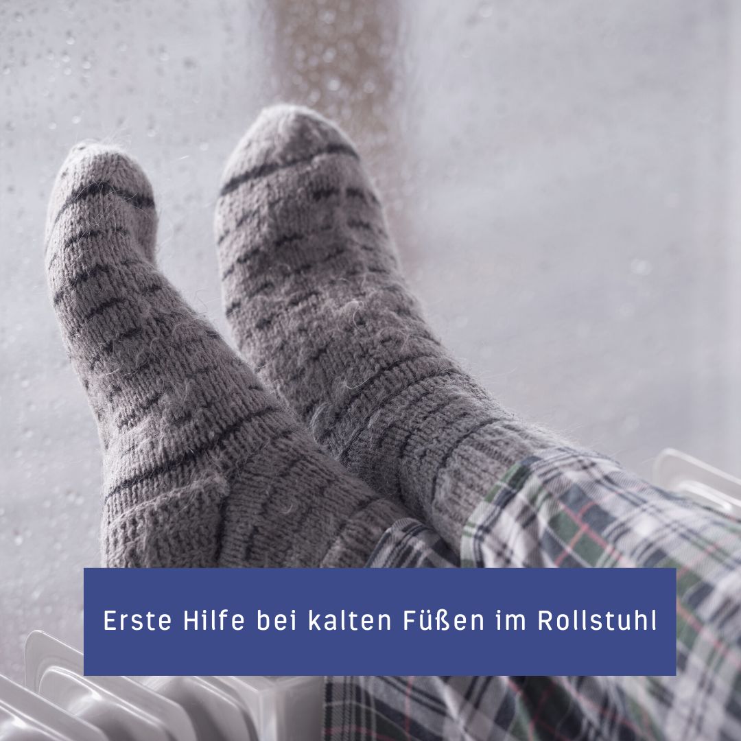 Erste Hilfe bei kalten Füßen im Rollstuhl - DAPR Fashion